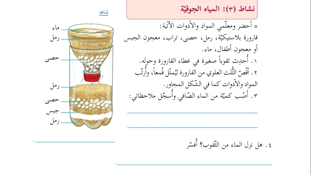 ما طريقة الفصل المناسبة لمخلوط الرمل والماء والملح , كيفيه فصل المواد الصلبه عن المواد السائله