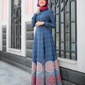4210 12 فساتين تركية للمحجبات - ستايل الحجاب التركي فهد ساكت