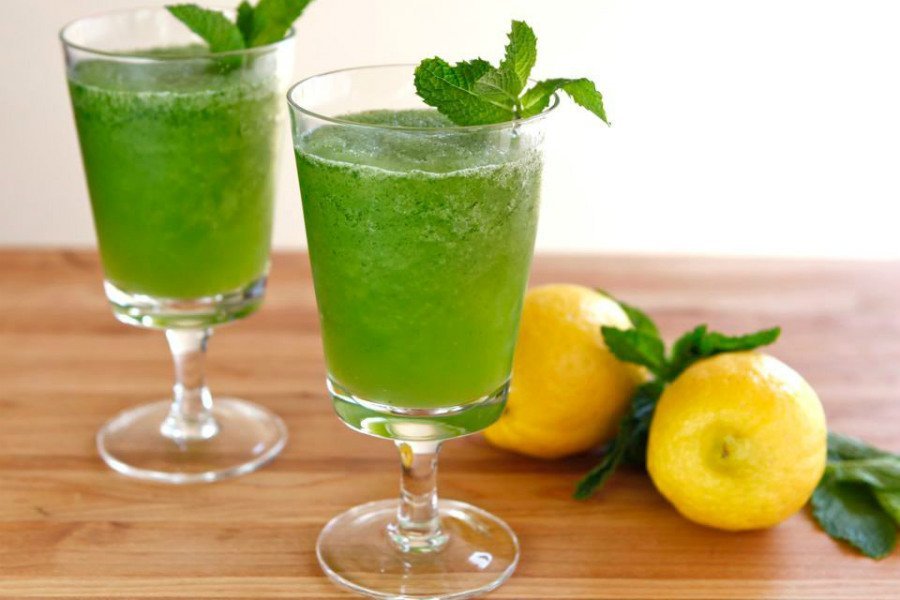 11069 2 طريقة عصير الليمون بالنعناع - طريقه تحضير عصير المون بالنعناع نوف